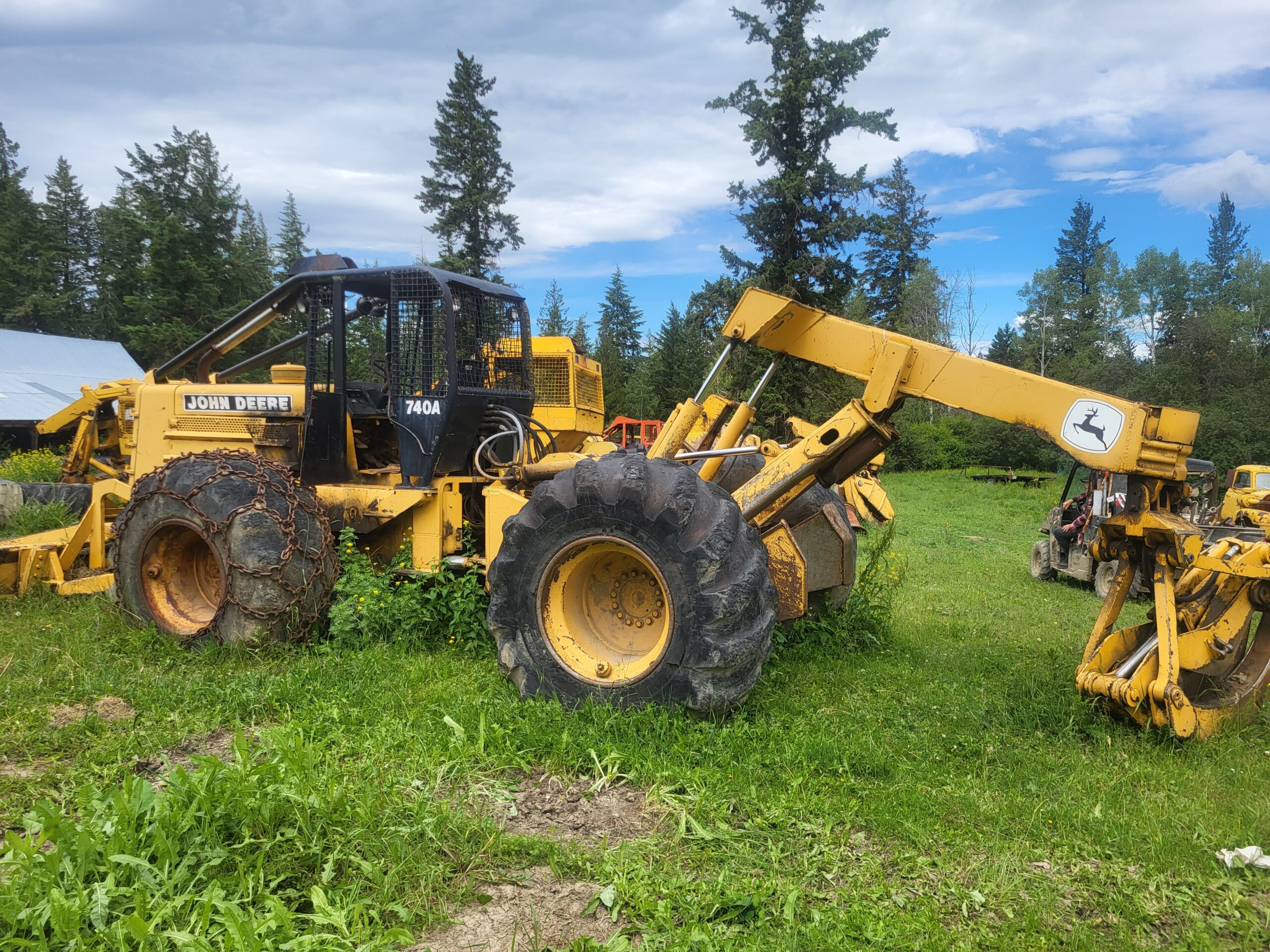 John Deere 740A Grapple Skidder